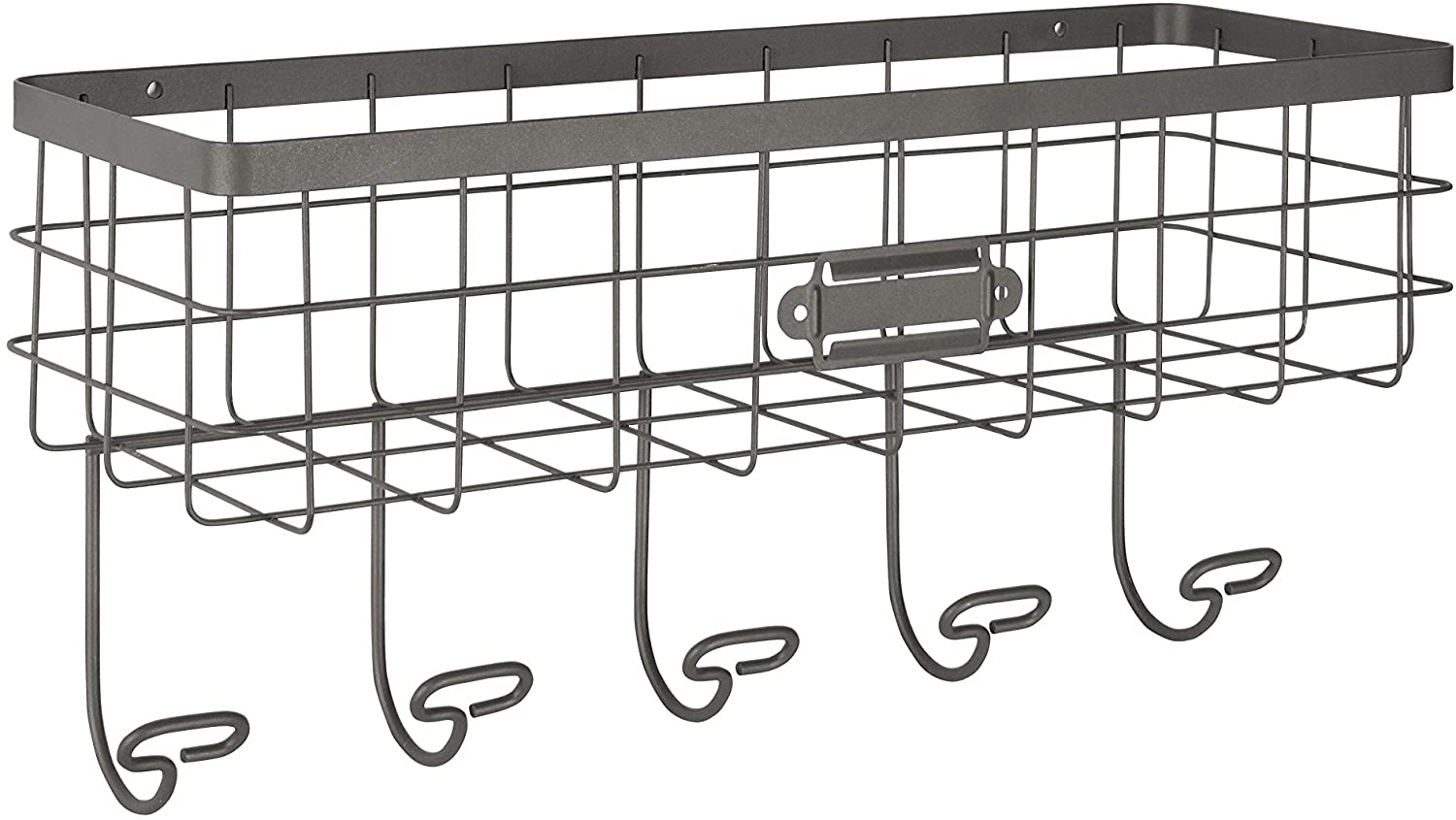 Wall Hooks with Basket