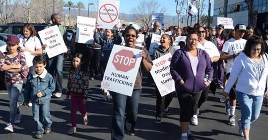 San Bernardino County’s 14th Annual Human Trafficking Awareness Walk